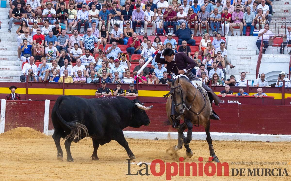 Corrida de Rejones en la Feria Taurina de Murcia (Andy Cartagena, Diego Ventura, Lea Vicens)