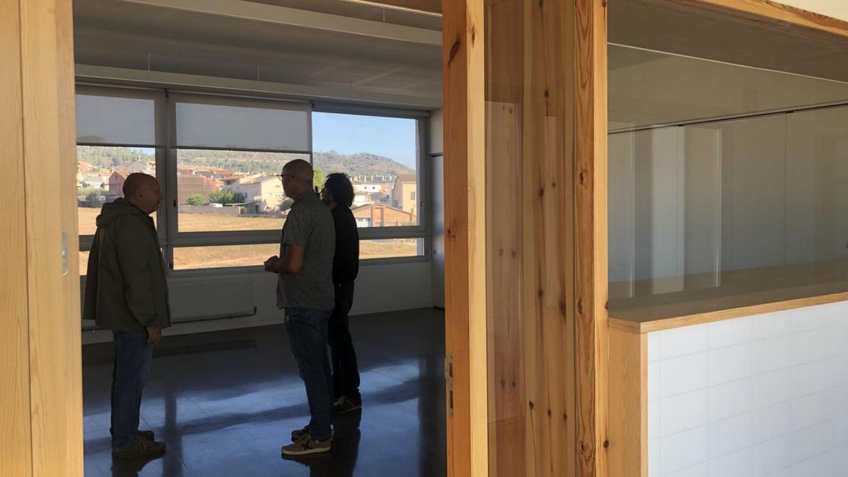 Visita d’obres a la nova escola La Serreta de Santpedor, que s’està acabant de construir | AJUNTAMENT DE SANTPEDOR