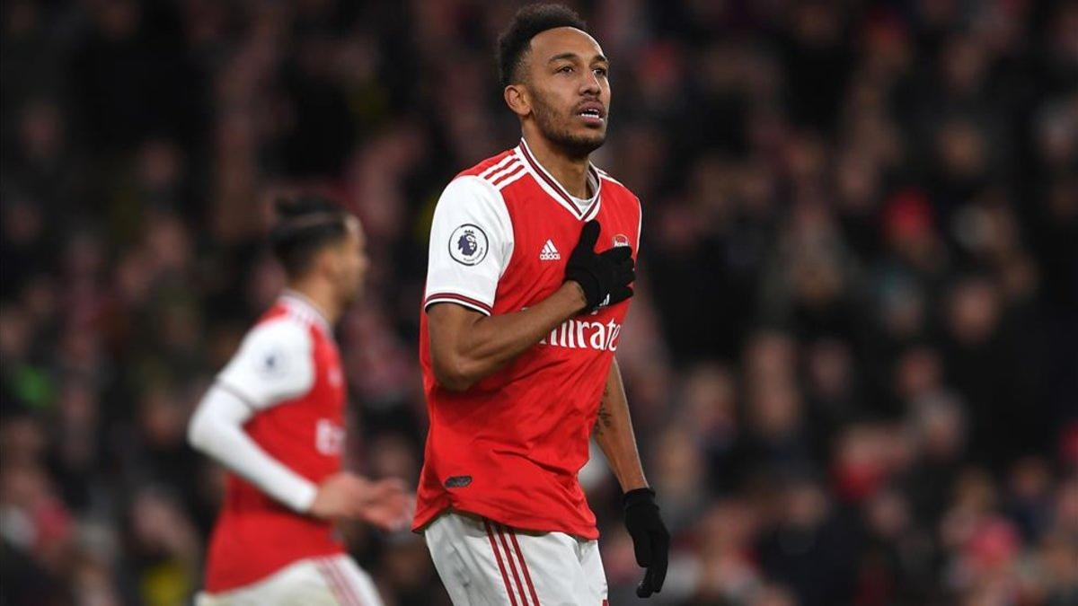 Aubameyang, protagonista con sus dos tantos