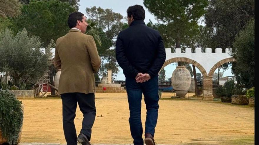 José María Garzón visita a Morante y enciende la ilusión de su regreso a la Maestranza: “Soñando”