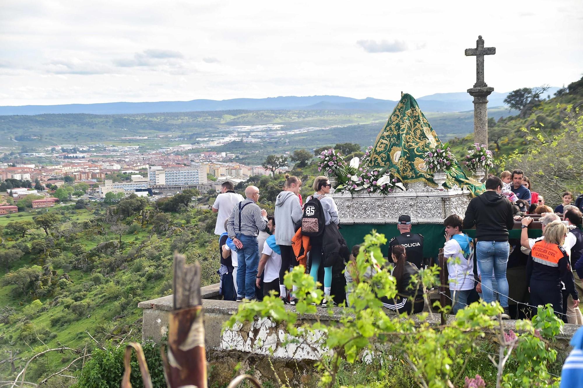 Las imágenes de la romería de la Virgen del Puerto en Plasencia