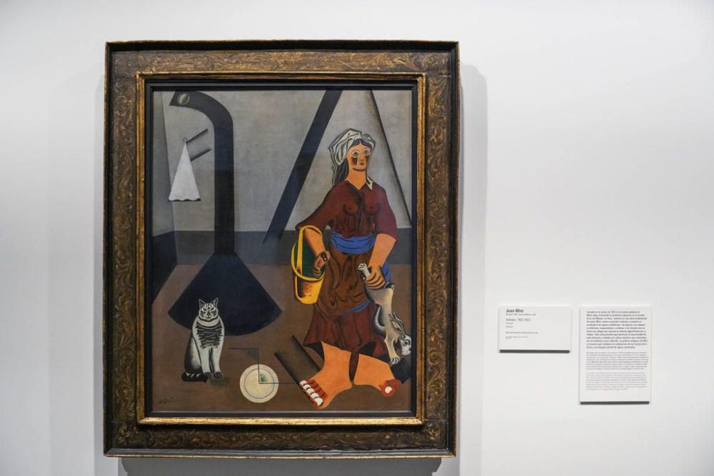 Exposición 'De Miró a Barceló. Un siglo de arte español' en el Centre Pompidou Málaga