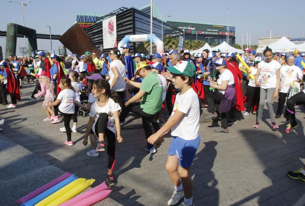 Cientos de personas participan en la II Carrera de Obstáculos por la Integración en Vigo