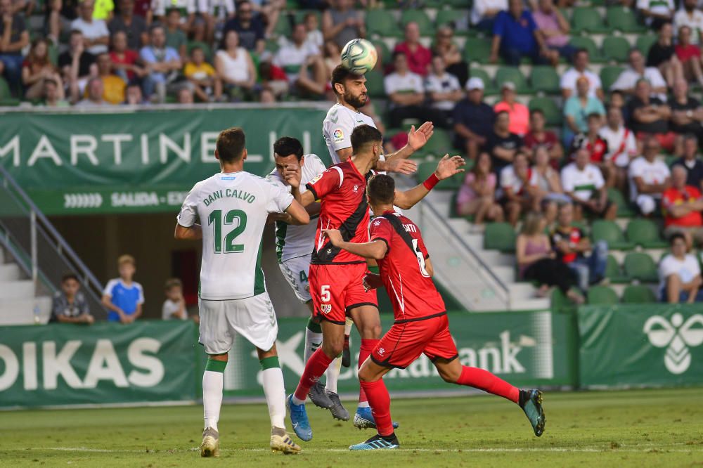 Elche y Rayo empatan en un gran partido