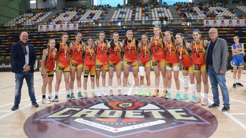 El combinado A femenino del Valencia Basket fue séptimo.