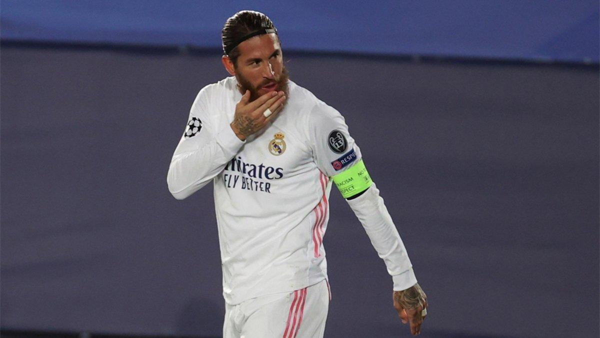 Sergio Ramos trató de animar a sus compañeros