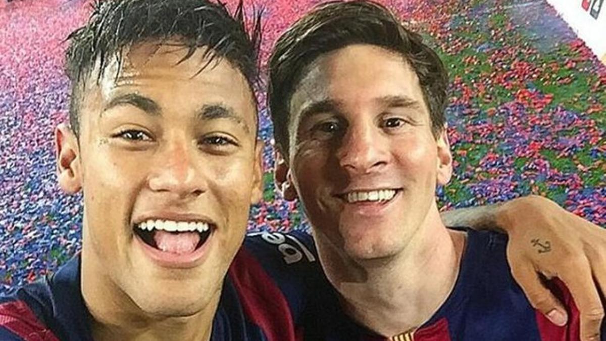 Messi y Neymar son buenos amigos