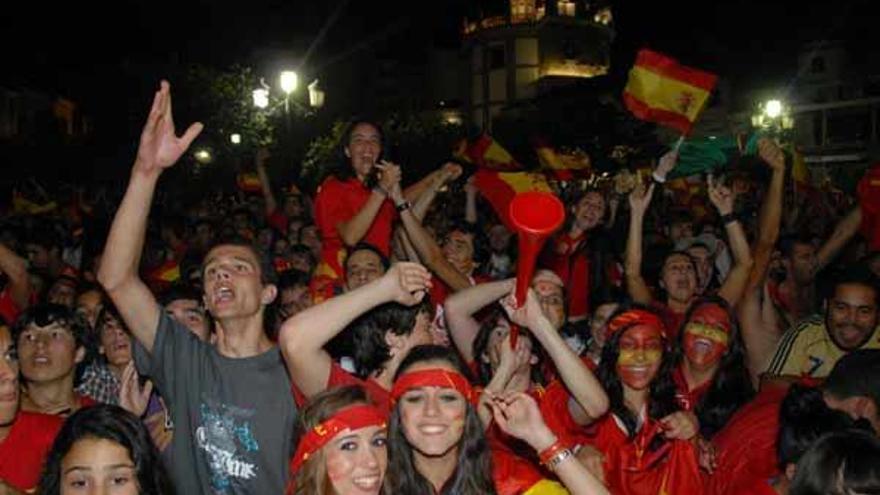 Tras la agonía, la locura en Pontevedra