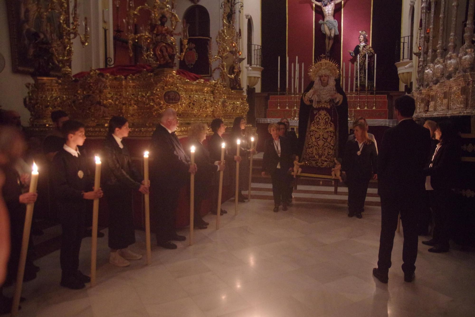 Traslado claustral de la Virgen de las Penas