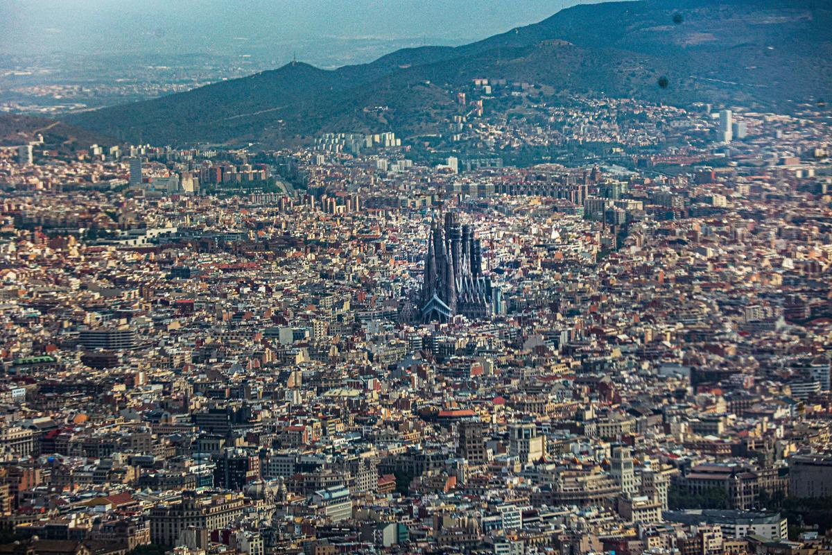 Las obras en Barcelona desde el aire