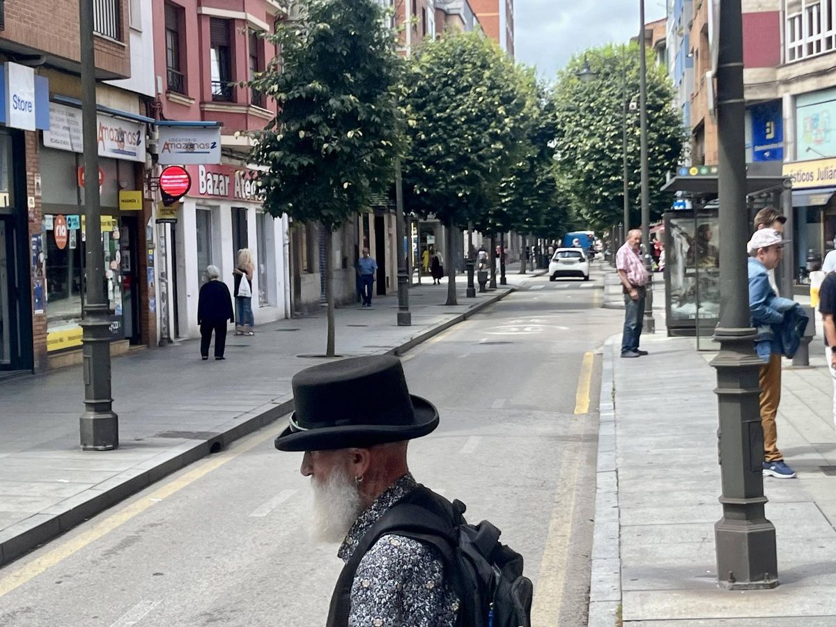 Una vista de la avenida de Argentina, en La Calzada.