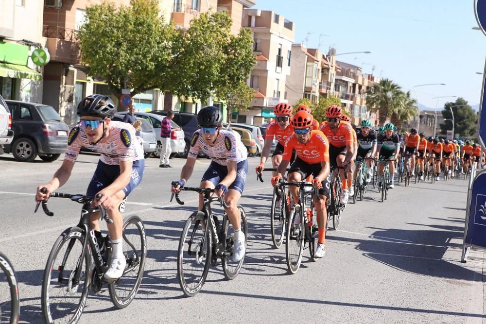 Primera etapa de la Vuelta Ciclista Murcia 2020: Llegada a Caravaca