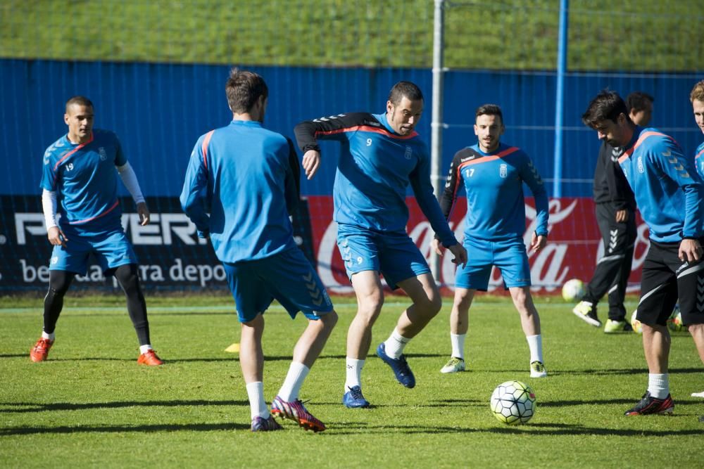 Entrenamiento del Real Oviedo