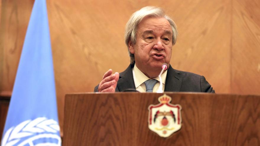 El secretario general de Naciones Unidas, Antonio Guterres