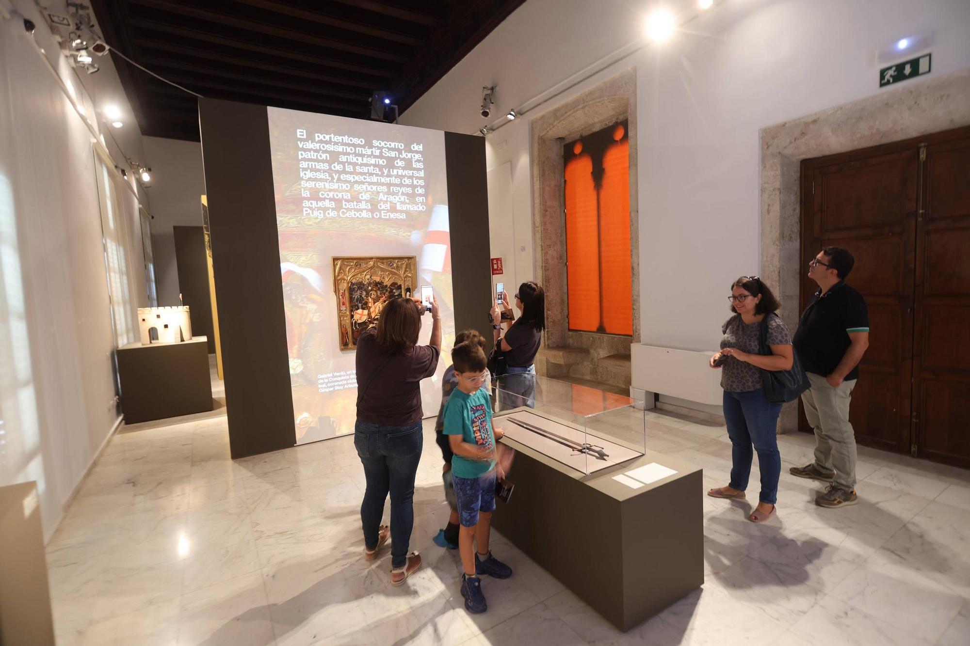 Una exposición dedicada a Jaume I  inaugura el 9 d'Octubre en València