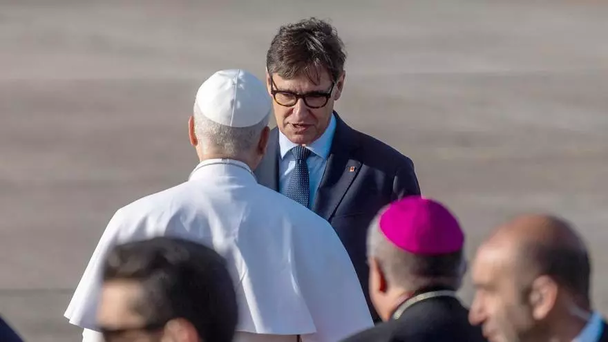 Illa asegura que durante la visita del papa León XIV "desde Catalunya se iluminó el mundo"