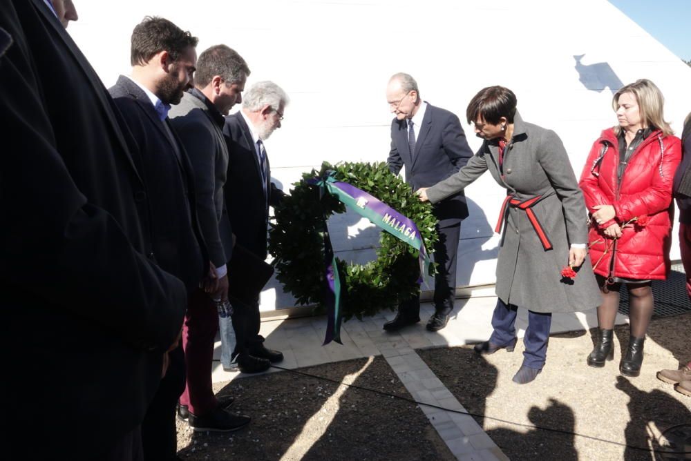 Homenaje a las personas represaliadas durante la Guerra Civil y la dictadura franquista