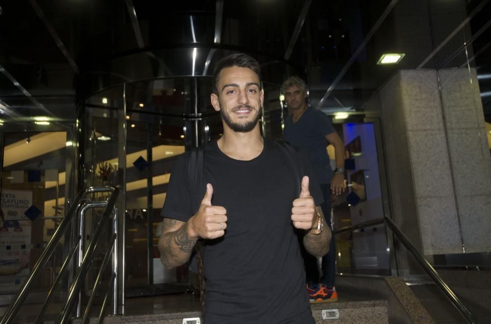 Joselu ya está en A Coruña