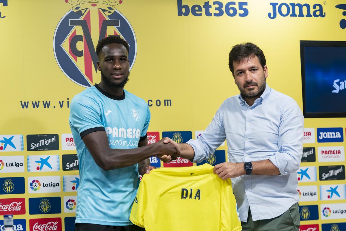 Presentación de Boulaye Dia con el Villarreal