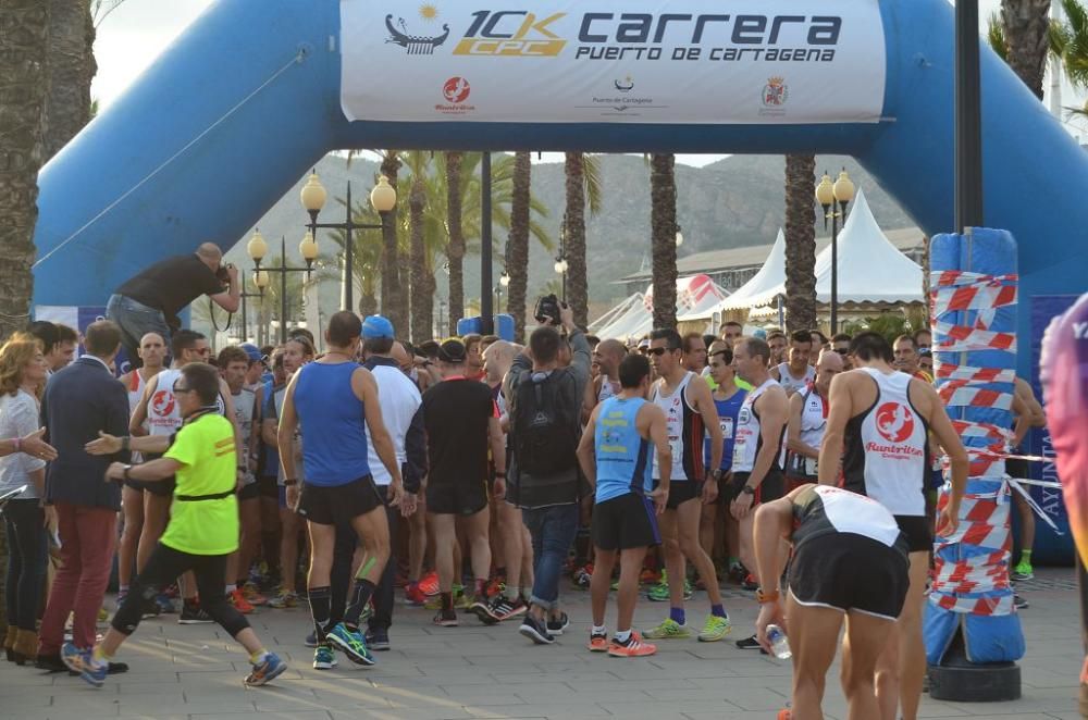 La Carrera Puerto de Cartagena encumbra a Franco y Del Solar