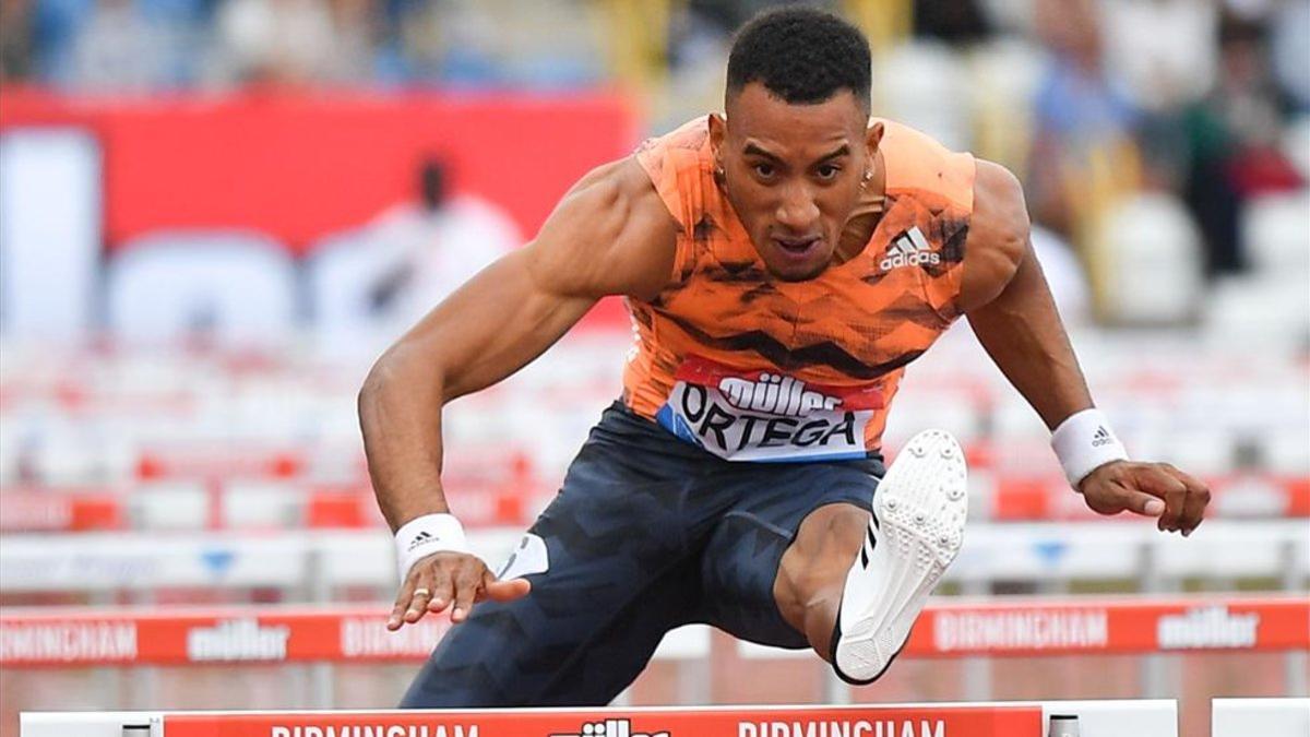 Orlando Ortega, en una prueba de la Diamond League