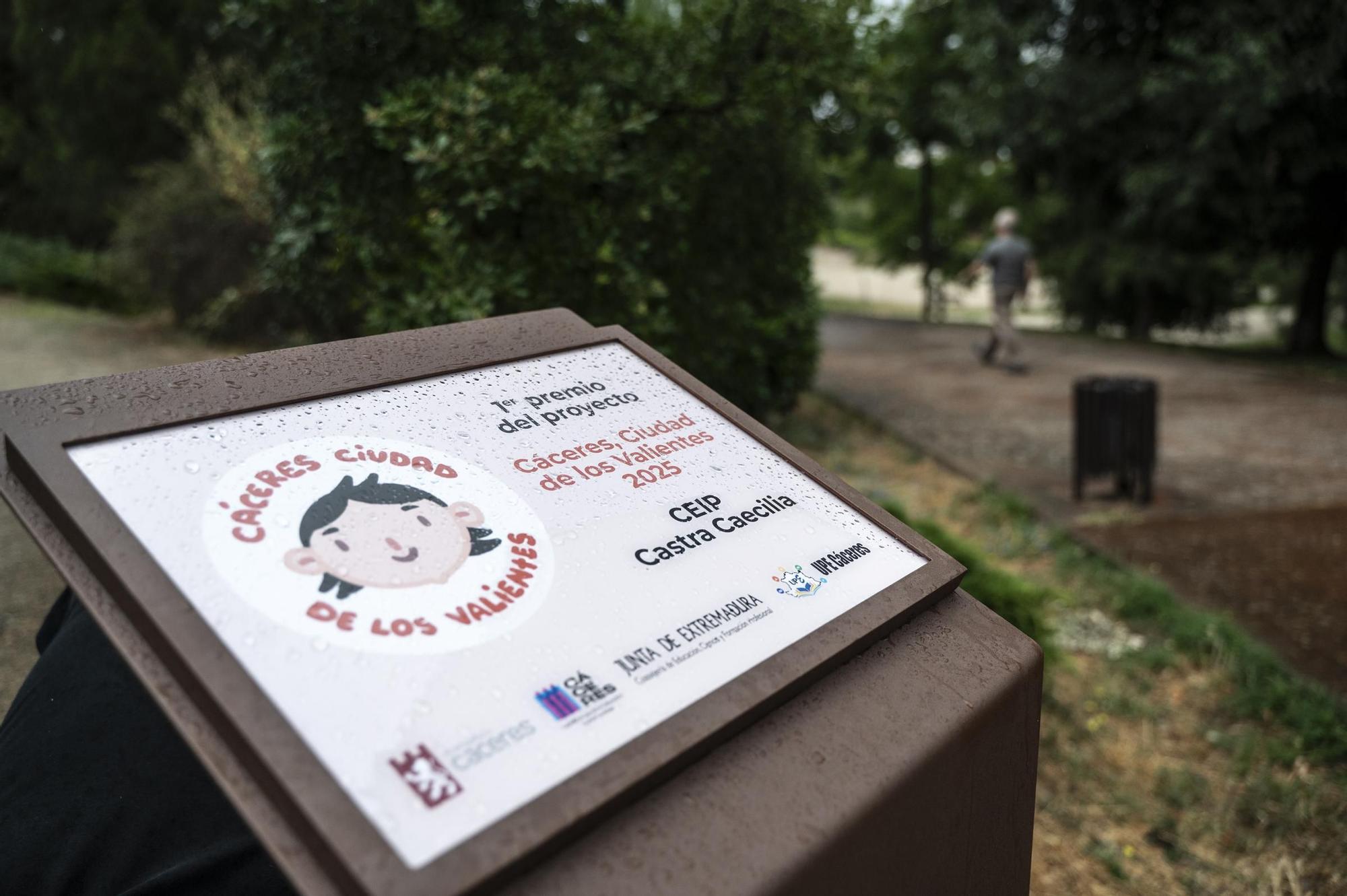 Cáceres ya tiene su Ciudad de los Valientes