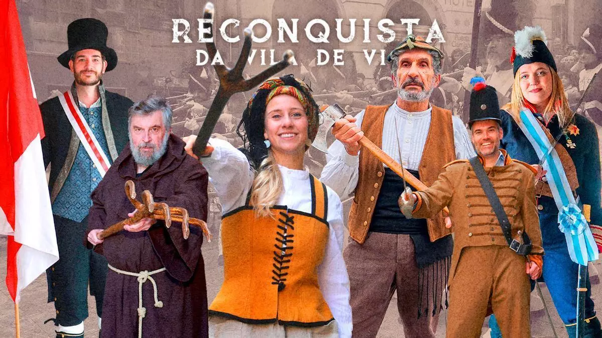 La Reconquista a través de la 'transformación' de seis personalidades de Vigo: «Invita a no rendirnos nunca»