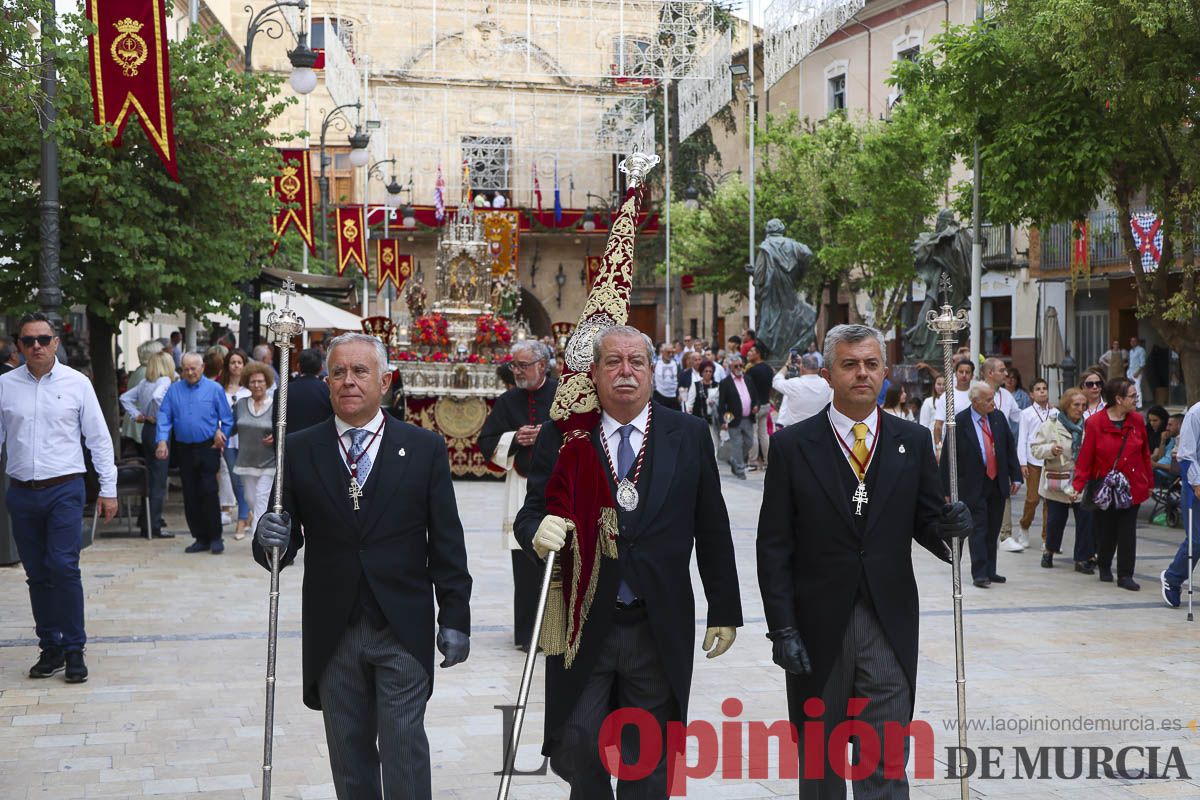 Fiestas de Caravaca: Procesión de regreso a la Basílica