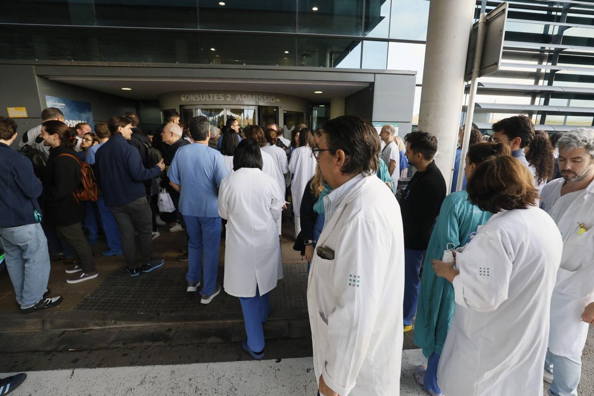 La huelga de médicos en Mallorca, en imágenes