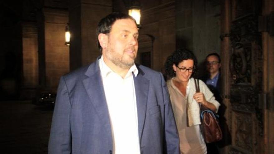 Oriol Junqueras i Marta Rovira