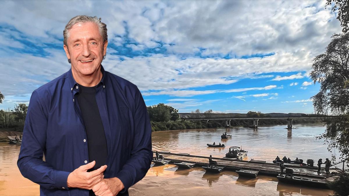 Vídeo | Pedrerol confiesa su amor por Zaragoza tras recordar su etapa haciendo la mili: "Es la ciudad que mejor viste de España"