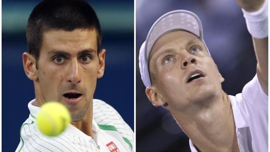 Djokovic y Berdych pelearán en la final de Dubai.