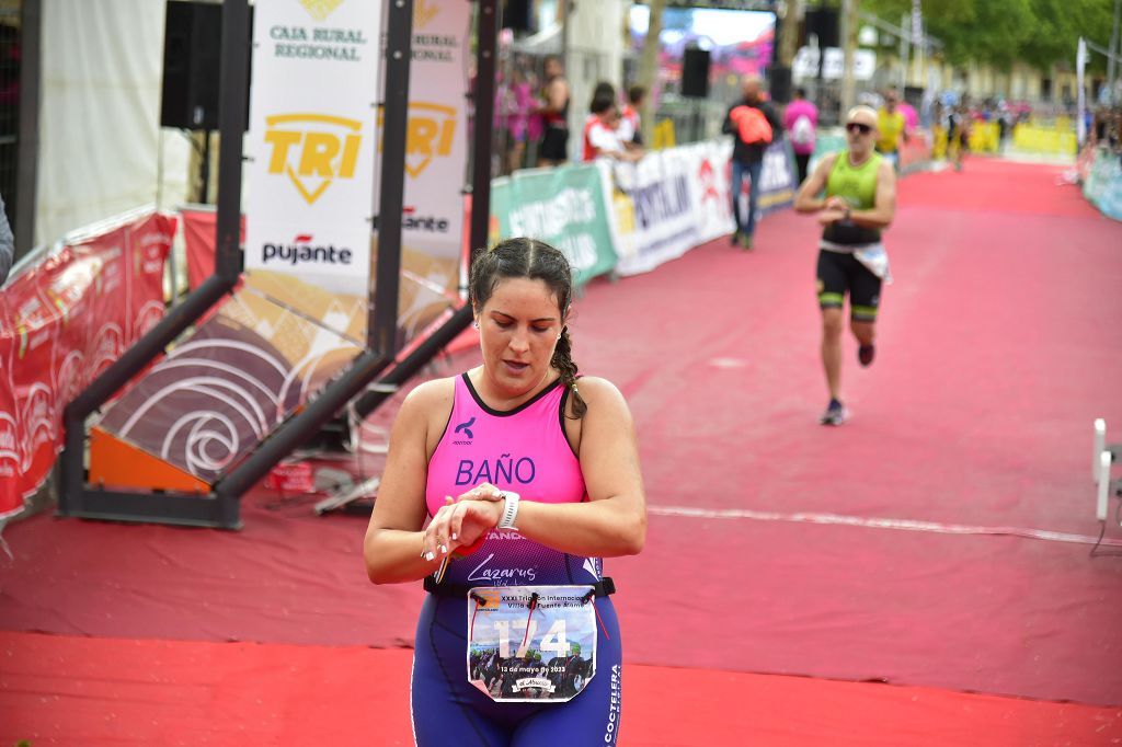 Llegada del triatlón de Fuente Álamo (I)