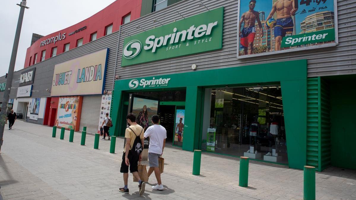 Una de las tiendas de Sprinter en Alicante.