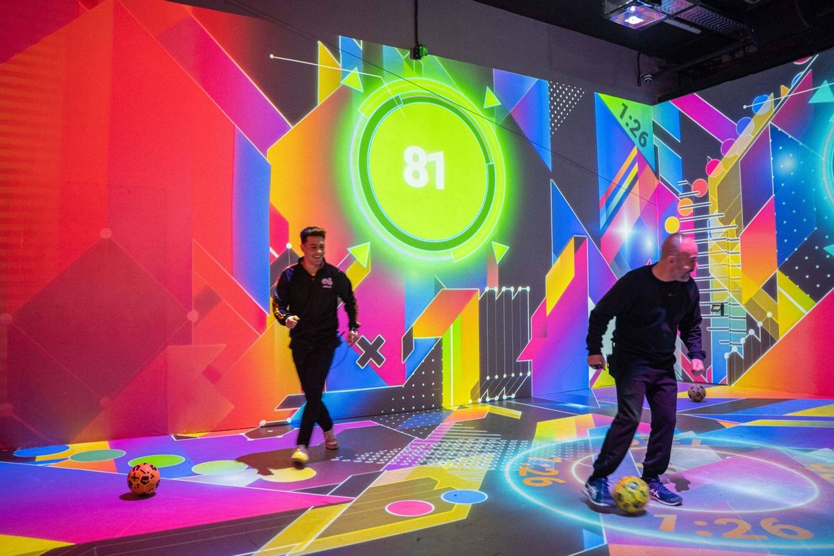 Así es Alfa5, el gimnasio de realidad ampliada más grande del mundo