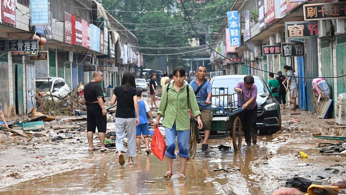 Inundaciones extremas en China