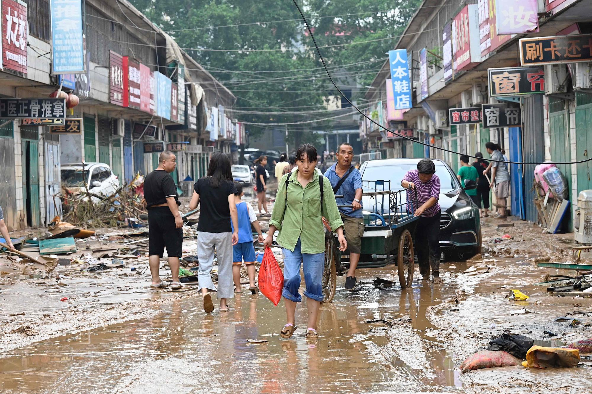 Inundaciones extremas en China