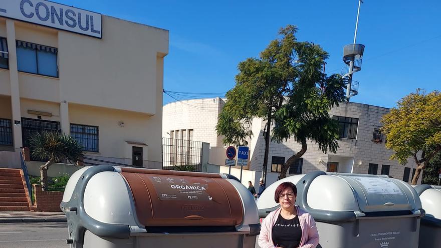 Unidas Podemos propone acelerar la implantación del contenedor marrón en Málaga capital