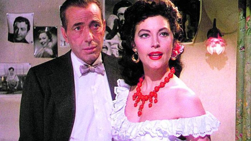 Ava Gardner y Humphrey Bogart, en ‘La condesa descalza’ (1954). 