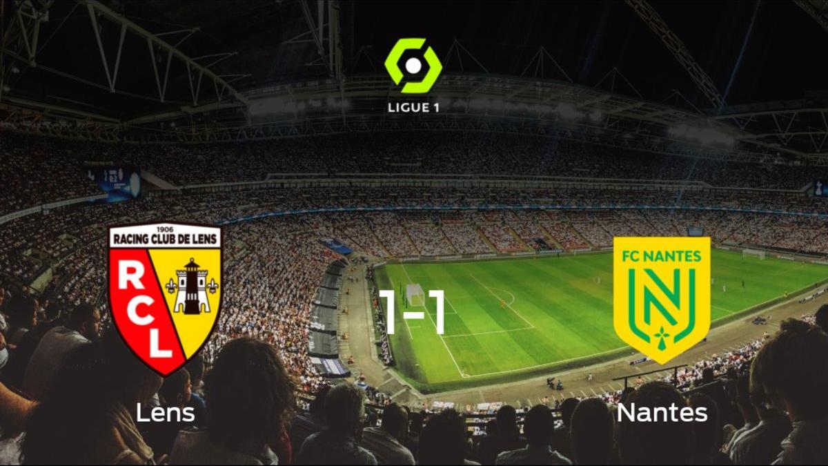 El FC Nantes logra un empate a uno ante el Racing de Lens
