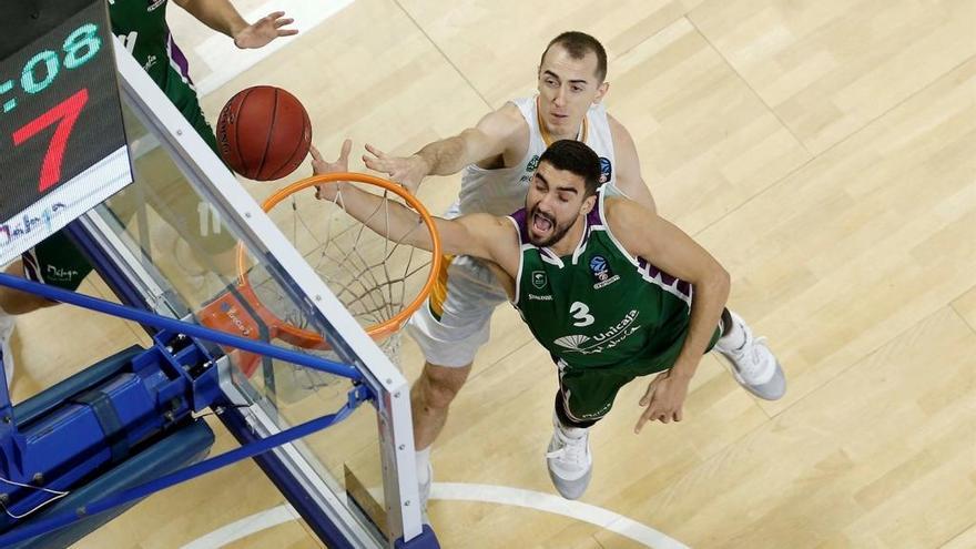 Fernández, durante un partido.