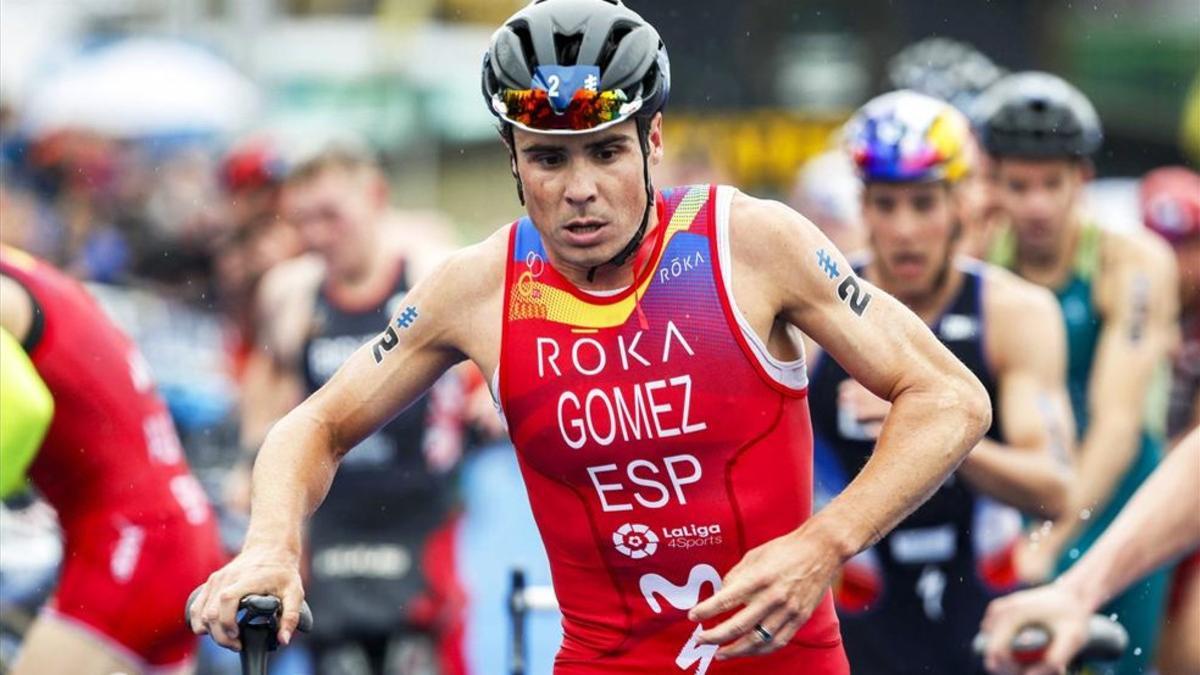 Buen debut de Gómez Noya en un Ironman