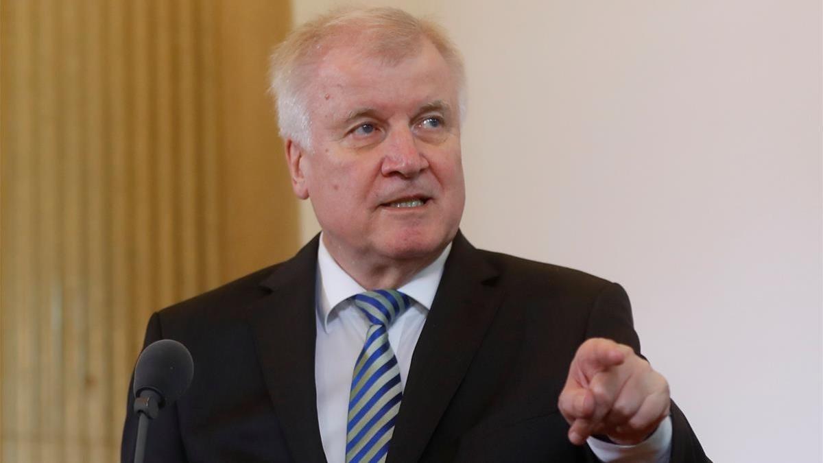 El ministro del Interior alemán Horst Seehofer.