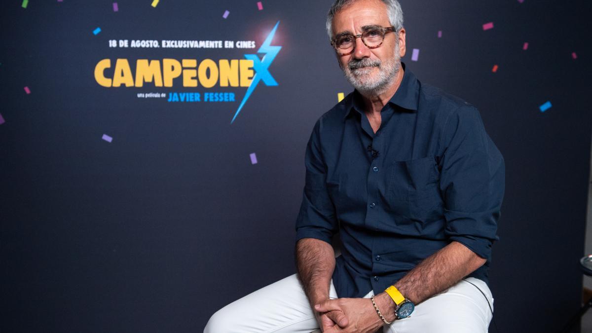 El director de cine Javier Fesser presenta la secuela 'Campeonex'.