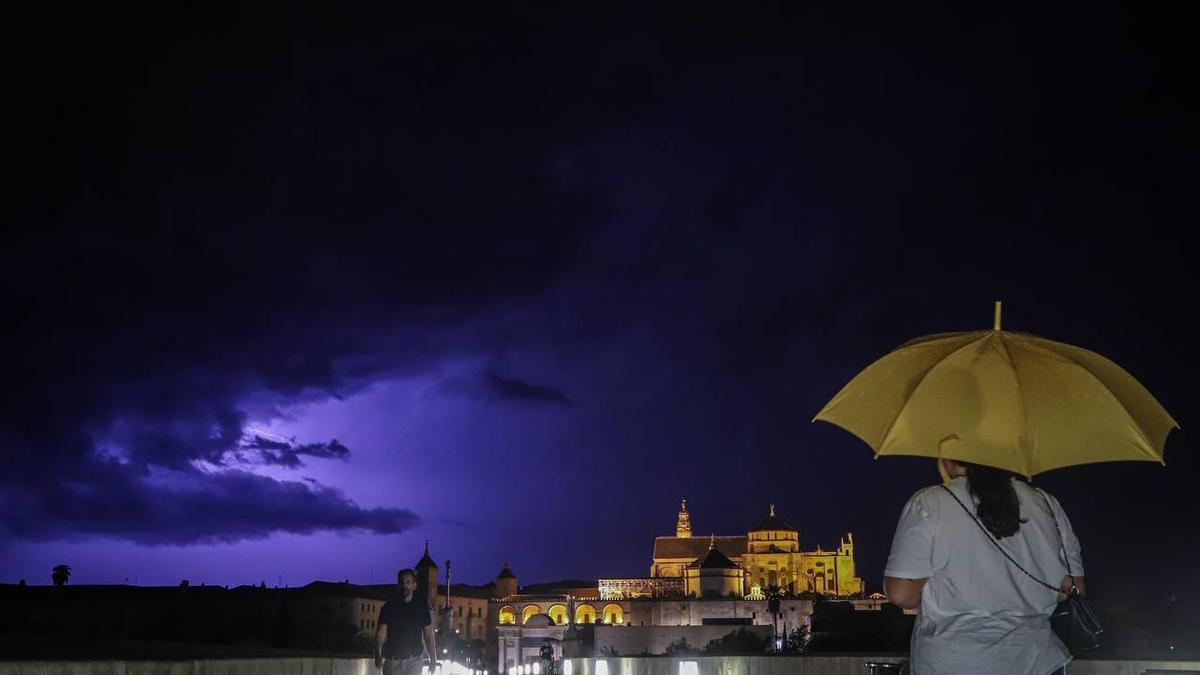Espectacular tormenta eléctrica en Córdoba