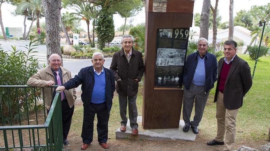 Los protagonistas del hallazgo.