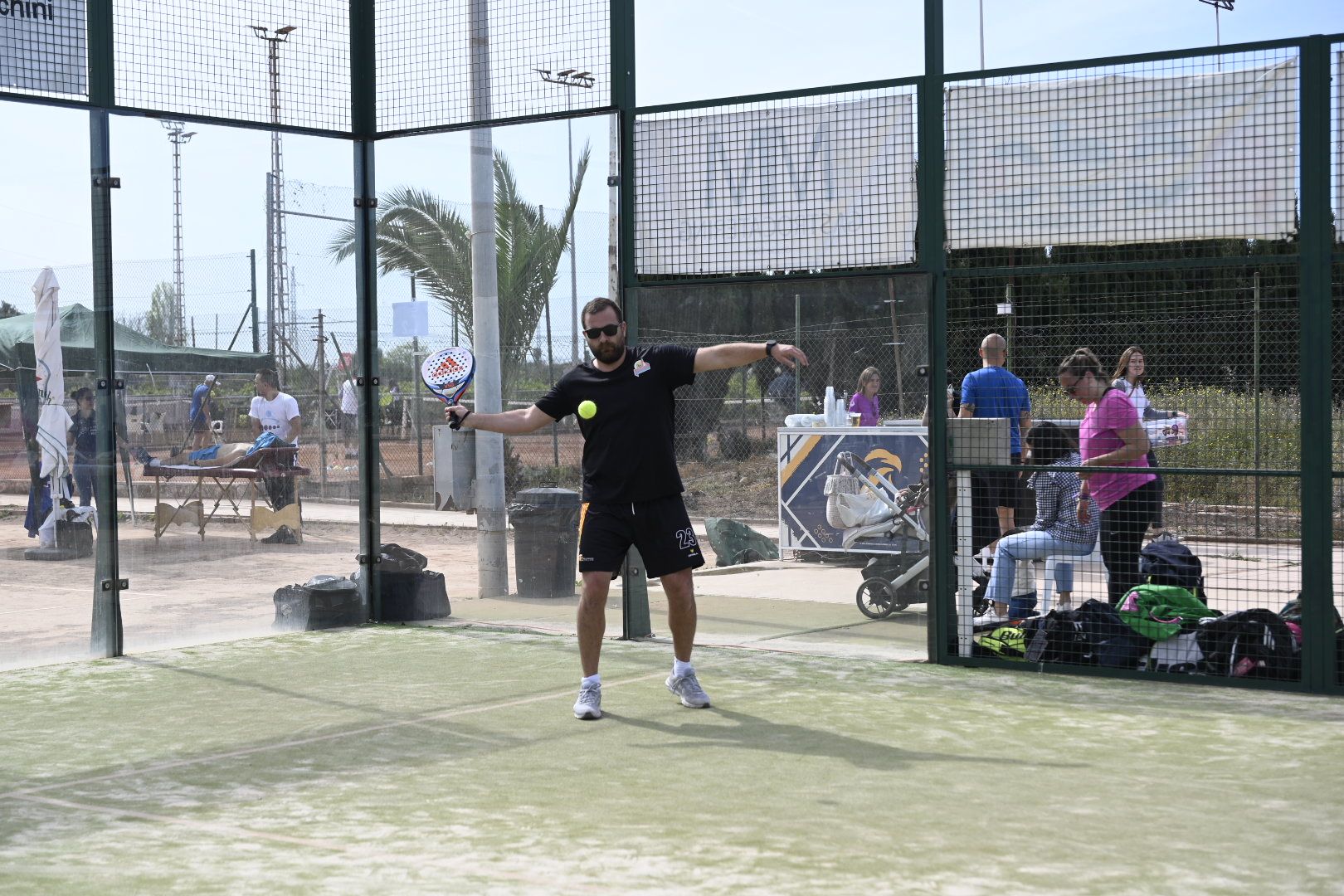 Las mejores imágenes de la jornada de pádel solidario de la Gaiata 15 en Castelló