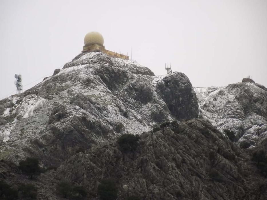 Nieve en Mallorca