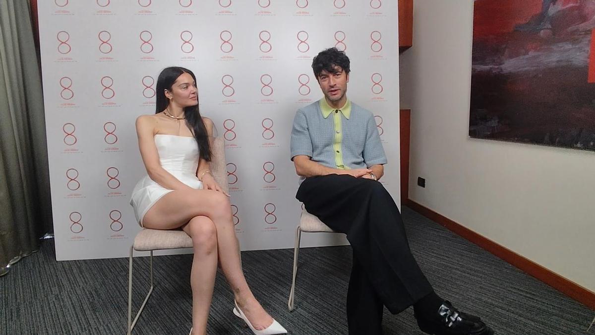 Ana Rujas y Javier Rey, de la película '8': "Todos queremos traer nuestros trabajos a Málaga"