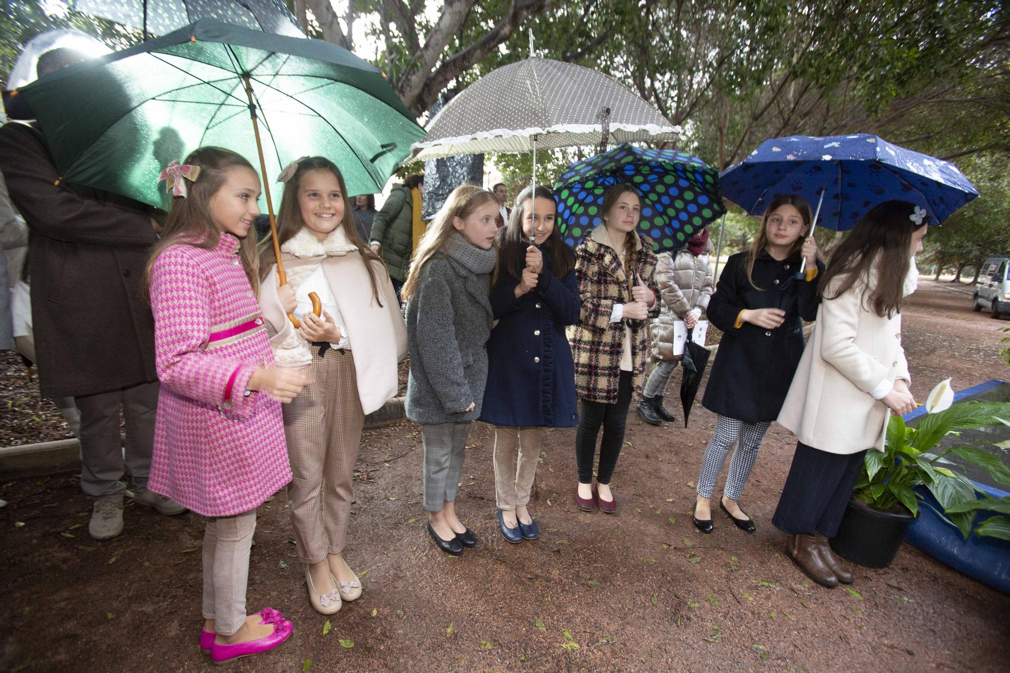 Inauguración del parque Damas del Fuego